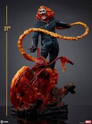 Marvel statuette Premium Format Ghost Rider (Classic Variant) 53 cm I Sideshow Collectibles