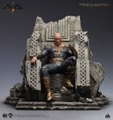 Black Adam On Throne 1/4  53 cm statuette | Queen Studios