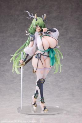 Original Character statuette PVC 1/6 Dokuganryu-chan Illustrated by Mataro Deluxe Edition 30 cm - HOBBY SAKURA