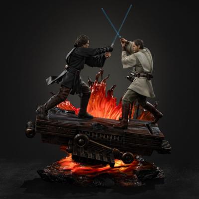 Star Wars statuette 1/10 Art Scale Anakin vs. Obi Wan 34 cm | IRON STUDIOS