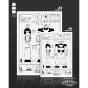 Goldorak UV ArtPrint Robot A4 Grendizer poster | We Are Tokyo