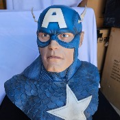 Captain America Life Size Bust I Sideshow Collectibles