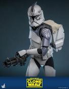 Star Wars The Clone Wars figurine 1/6 104th Battalion Wolfpack Clone Trooper Deluxe Version 30 cm - HOT TOYS