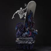 Marvel Comics statuette Infinity Gauntlet Diorama 1/10 Art Scale Silver Surfer Deluxe 36 cm | IRON STUDIOS