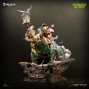 Sherlock Holmes 1/8 Diorama d’Élite Sherlock Hound, Watson et Mme Hudson Statue | Figurama Collectors