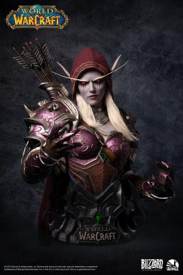 Sylvanas Windrunner 1/1 Life-size bust World Of Warcraft | Infinity Studio