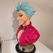 Ban 1/1 Life-Size Bust Seven Deadly Sins | Taka Corp.