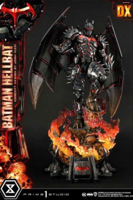 Batman statuette Ultimate Premium Masterline Series Hellbat Concept Design by Josh Nizzi Deluxe Bonus Version 76 cm | PRIME 1 STUDIO