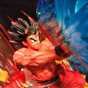 Goku kaioken & Vegeta galick gun HQS+ Dragon Ball Z Statue DBZ | Tsume-Art