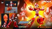 Mega Man figurine MDLX Rockman X / Mega Man X (Rising Fire Version) 12 cm | THREEZERO