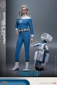 Les Quatre Fantastiques : Premiers pas pack 2 figurines Movie Masterpiece 1/6 Invisible Woman & H.E.R.B.I.E. 28 cm | HOT TOYS