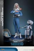 Les Quatre Fantastiques : Premiers pas pack 2 figurines Movie Masterpiece 1/6 Invisible Woman & H.E.R.B.I.E. 28 cm | HOT TOYS