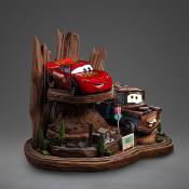 Cars statuette 1/10 Deluxe Art Scale Lightning Mcqueen & Tow Mater 31 cm | IRON STUDIOS