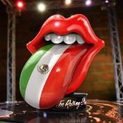 Rolling Stones statuette 3D Vinyl Licks (Mexico Version) 22 cm | KNUCKLEBONG