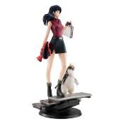 Rebuild of Evangelion statuette Gals Misato Katsuragi & Pen Pen 25 cm | MEGAHOUSE