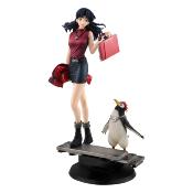 Rebuild of Evangelion statuette Gals Misato Katsuragi & Pen Pen 25 cm | MEGAHOUSE
