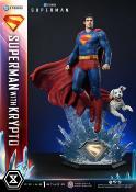 Superman (2025) statuette Real Elite Masterline Series 1/3 Superman with Krypto 95 cm | PRIME 1 STUDIO