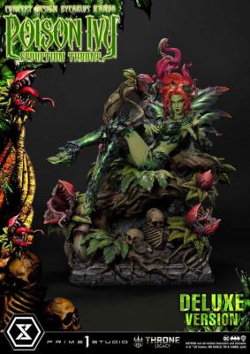 DC Comics statuette 1/4 Throne Legacy Collection Batman Poison Ivy Seduction Throne Deluxe Version 55 cm | PRIME 1 STUDIO