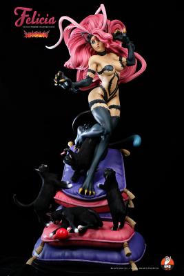 Felicia 1/4 Black version Darkstalkers | Hand Made Object