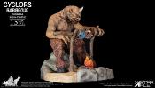 Ray Harryhausen statuette 1/8 Cyclops Barbecue Scene 17 cm  | STAR ACE