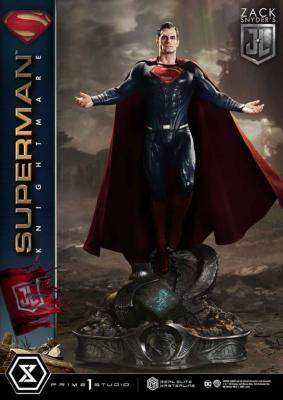 Zack Snyder's Justice League statuette Real Elite Masterline Series 1/3 Superman Knightmare Color Edition 95 cm | PRIME 1 STUDIO