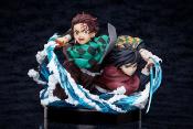 Demon Slayer: Kimetsu no Yaiba statuette PVC Tanjiro & Giyuu 13 cm| ANIPLEX