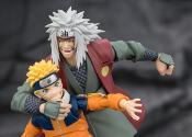 Naruto figurine S.H.Figuarts Jiraiya Hidden Leaf Heroic Master Sage (Sage Mode Set) 17 cm | BANDAI