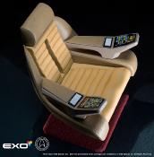 Star Trek: La Nouvelle Génération réplique 1/6 Enterprise-D Captain's Chair 19 cm - EXO 6