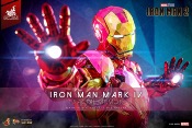 Iron Man figurine Movie Masterpiece Diecast 1/6 Iron Man Mark VI (Fractal Armor) Hot Toys Exclusive 33 cm I Hot Toys
