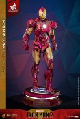 Iron Man figurine Movie Masterpiece Diecast 1/6 Iron Man Mark VI (Fractal Armor) Hot Toys Exclusive 33 cm I Hot Toys