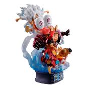 One Piece Petitrama DX statuette PVC Logbox Re Birth Luffy Special Vol. 02 15 cm | MEGAHOUSE
