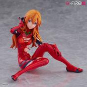 Rebuild of Evangelion statuette S-Fire PVC 1/7 Asuka Langley 12 cm - SEGA